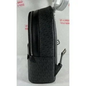 Michael Kors Kenly Medium Black MK Signature Backpack, Travel BAG Michael Kors | Bags | Michael Kors Kenly Medium Black Mk  main image 3